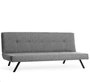 Atelier Del Sofa Zola - Sofá cama de 3 plazas Gris claro